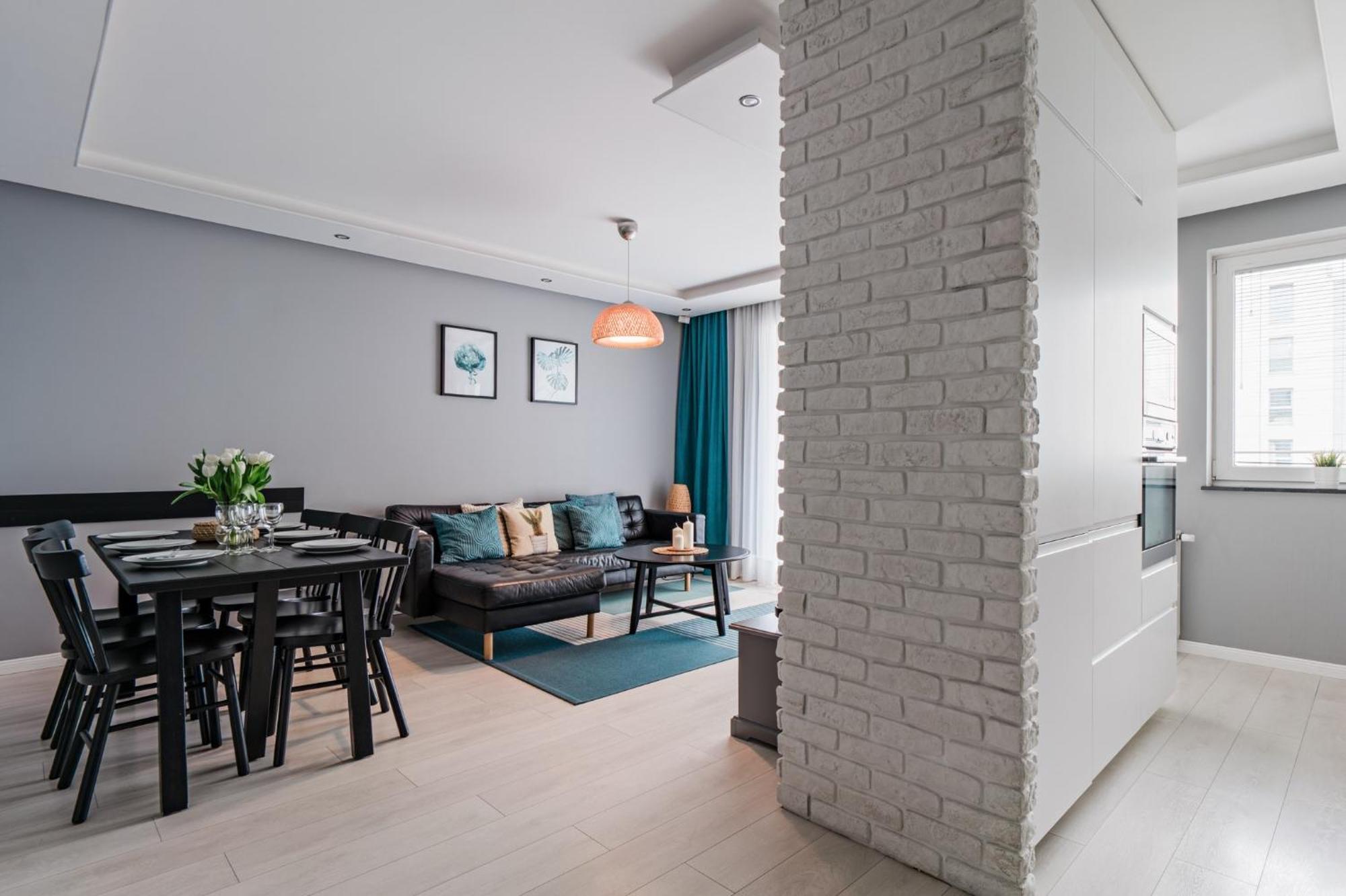 Apartament Aurora, Free Parking กดัญสก์ ภายนอก รูปภาพ